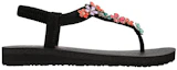 Order (W) Skechers Meditation-Glass Daisy 'Sandal Fashion Hitam' 32922-BKMT