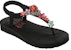 (W) Skechers Meditation-Glass Daisy 'Sandal Fesyen Hitam' 32922-BKMT