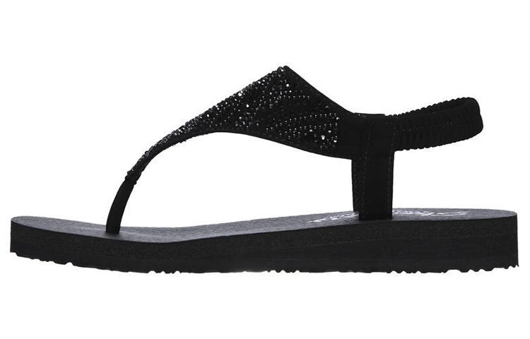 (Women) Skechers Meditation-New Moon 'Black' 32919-BBK