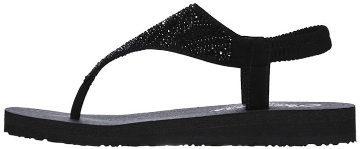 Skechers Meditation-New Moon 休閒涼鞋 女款 黑色 Buy Skechers Meditation-New Moon 休閒涼鞋 女款 黑色