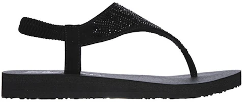 Order Skechers Meditation-New Moon 休閒涼鞋 女款 黑色