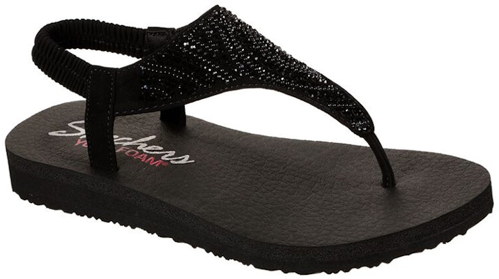(W) (女性用) スケッチャーズ メディテーション-ニュームーン 'ブラック' 32919-BBK 32919-BBK Lookbook (W) (女性用) スケッチャーズ メディテーション-ニュームーン 'ブラック' 32919-BBK 32919-BBK