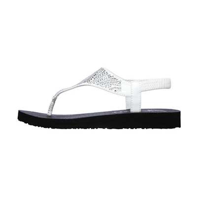 (W) Skechers Meditation-New Moon 'White'