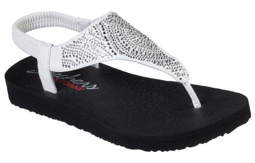Lookbook (Women) Skechers Meditation-New Moon 'White' 32919-WHT