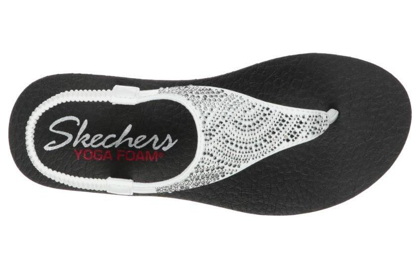 Shop (Women) Skechers Meditation-New Moon 'White' 32919-WHT