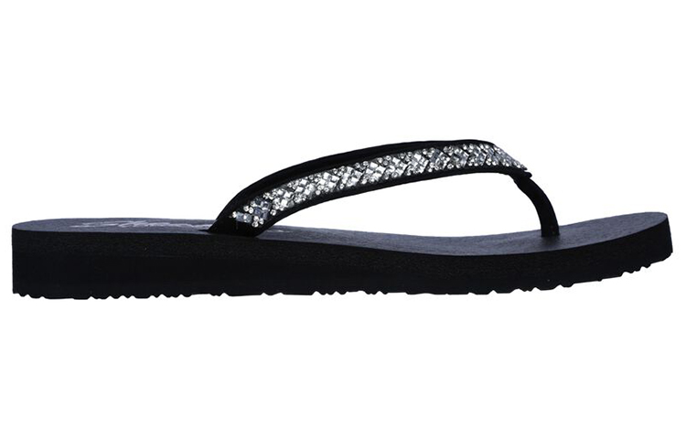 Order (Women) Skechers Meditation-Perfect 10 'Black Silver' 31756-BKSL