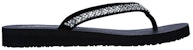 (W) Skechers Meditation-Perfect 10 'Hitam Perak' 31756-BKSL