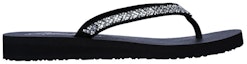 Order (W) Skechers Meditation-Perfect 10 'Hitam Perak' 31756-BKSL