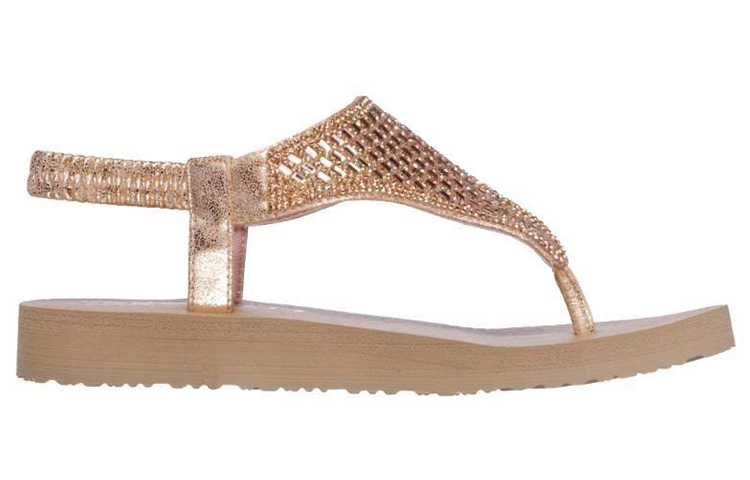 Order (Women) Skechers Meditation-Rock Crown 'Gold' 31560-RSGD
