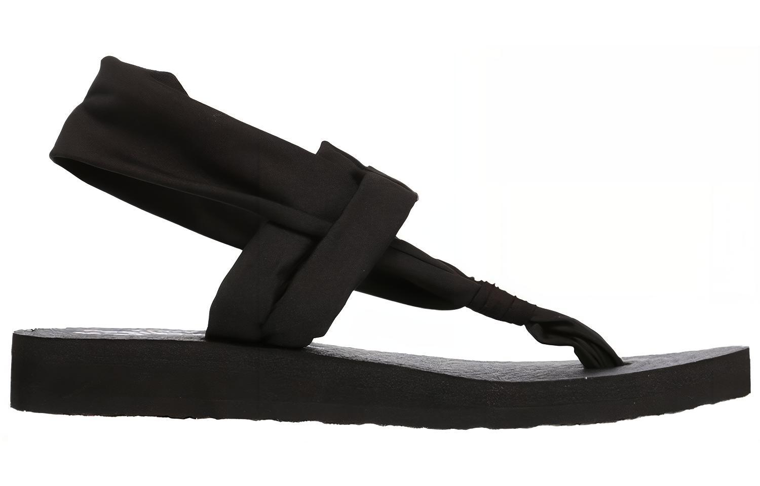 Order (Women) Skechers Meditation-Studio Kicks 'All Black' 38615-BLK