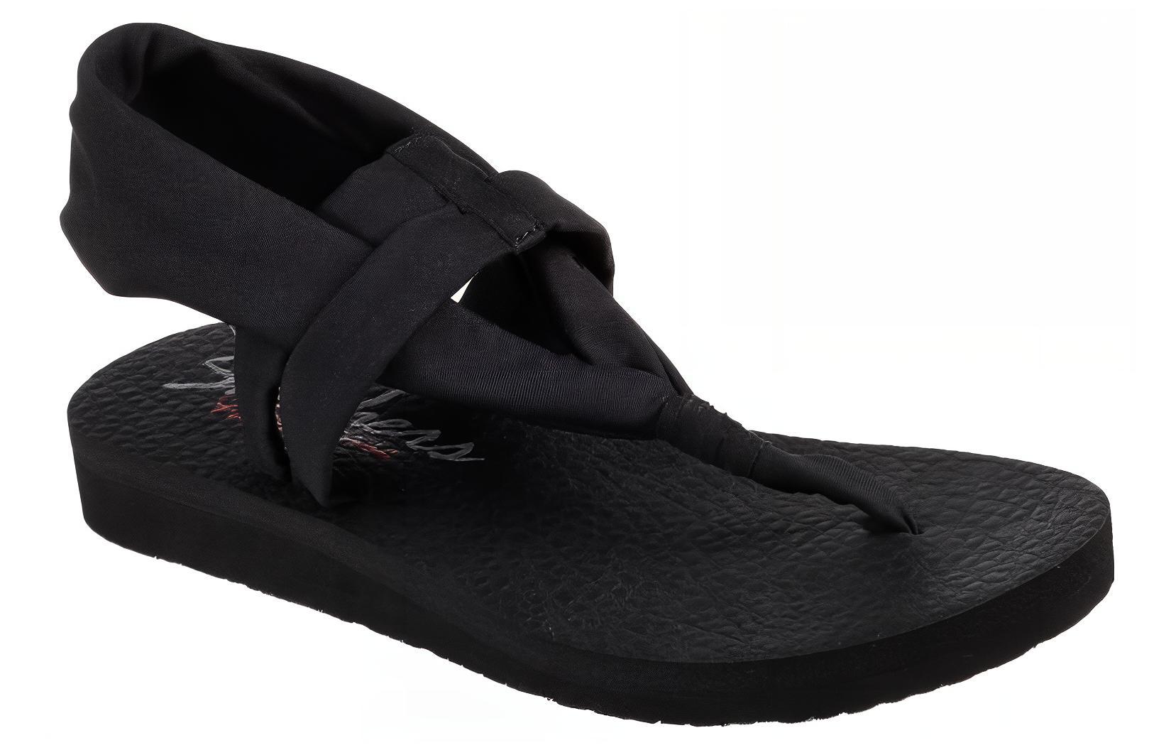 Lookbook (Women) Skechers Meditation-Studio Kicks 'All Black' 38615-BLK