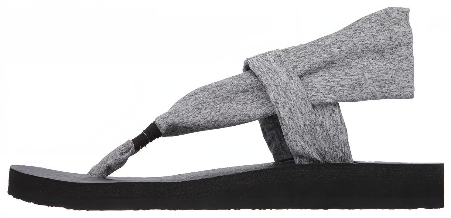 women-skechers-meditation-studio-kicks-slip-on-sandal-grey-black-38615-gry