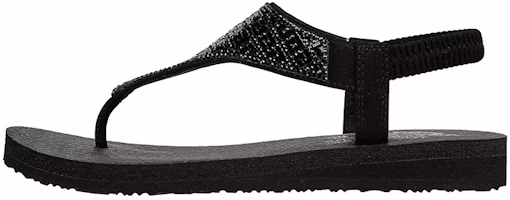 (Women) Skechers Meditation-Sweet Rock 'Black Slip-On' 119293-BBK (Women) Skechers Meditation-Sweet Rock 'Black Slip-On' 119293-BBK