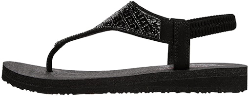 (Women) Skechers Meditation-Sweet Rock 'Black Slip-On' 119293-BBK (Women) Skechers Meditation-Sweet Rock 'Black Slip-On' 119293-BBK