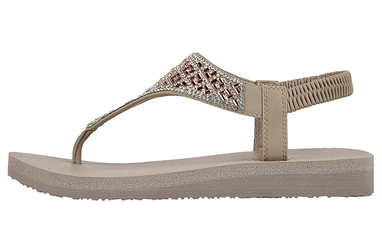 (Women) Skechers Meditation-Sweet Rock 'Light Coffee' 119293-TPE