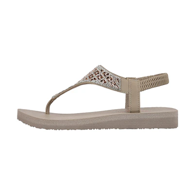 (W) Skechers Meditation-Sweet Rock 'Light Coffee'