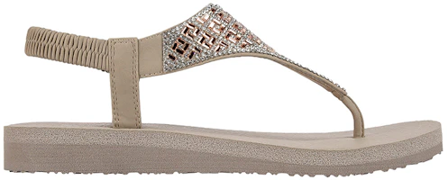 Order Skechers 冥想系列─甜蜜岩石 一脚蹬涼鞋 女款 淺咖色