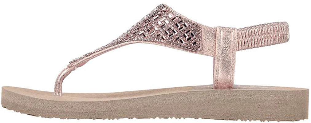(W) Skechers Meditation-Sweet Rock 'Pink Slip-On Wanita' 119293-RSGD Buy (W) Skechers Meditation-Sweet Rock 'Pink Slip-On Wanita' 119293-RSGD