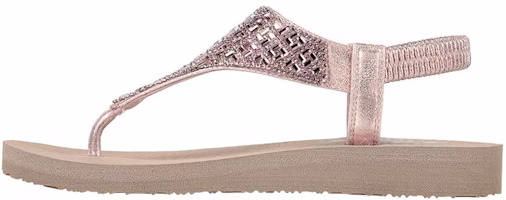 (Women) Skechers Meditation-Sweet Rock 'Pink Slip-On' 119293-RSGD (Women) Skechers Meditation-Sweet Rock 'Pink Slip-On' 119293-RSGD