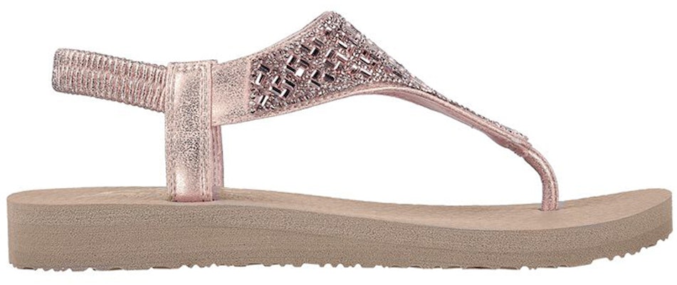 (W) Skechers Meditation-Sweet Rock 'Pink Slip-On' Kasut Sarung Warna Merah Jambu 119293-RSGD Order (W) Skechers Meditation-Sweet Rock 'Pink Slip-On' Kasut Sarung Warna Merah Jambu 119293-RSGD