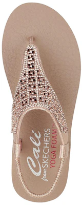 (W) Skechers Meditation-Sweet Rock 'Pink Slip-On Wanita' 119293-RSGD Lookbook (W) Skechers Meditation-Sweet Rock 'Pink Slip-On Wanita' 119293-RSGD