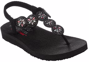 Order (W) Skechers Meditation-Sweet Sparkle 'Hitam Slip-On' 119291-BKMT