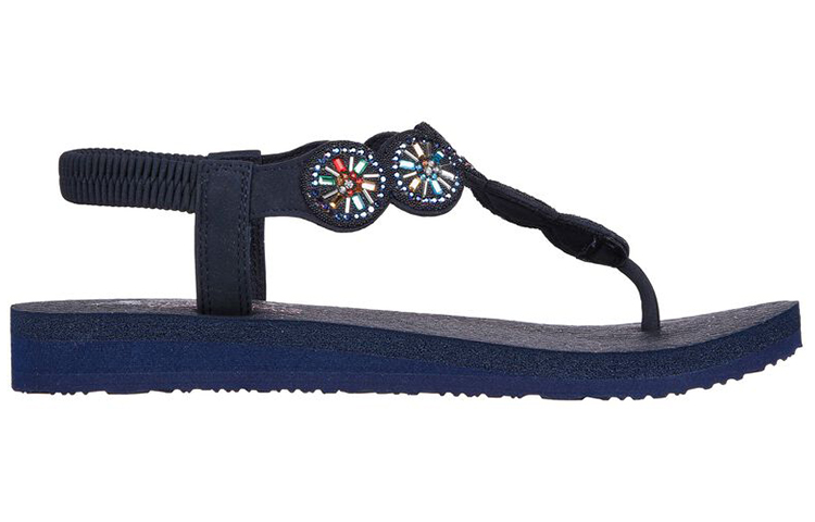 Order (Women) Skechers Meditation-Sweet Sparkle 'Blue' 119291-NVMT