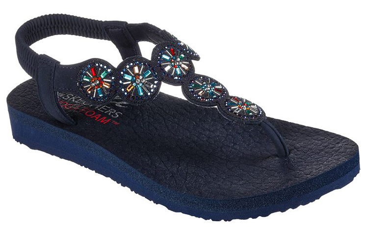 Lookbook (Women) Skechers Meditation-Sweet Sparkle 'Blue' 119291-NVMT