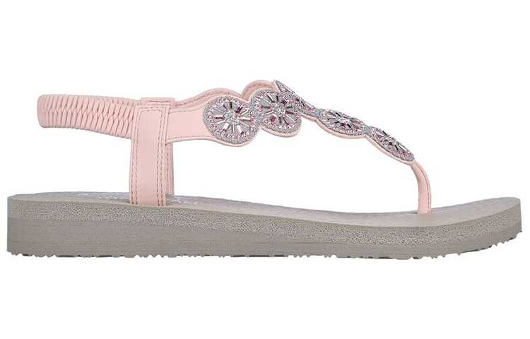 Order (W) Skechers Meditation-Sweet Sparkle ''Rose Slip-On'' 119291-LTPK