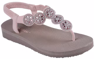 Lookbook (Women) Skechers Meditation-Sweet Sparkle 'Pink Slip-On' 119291-LTPK