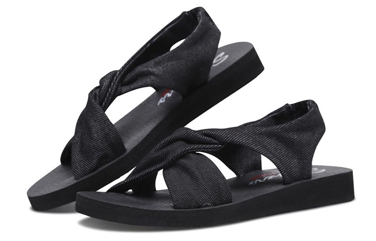 Lookbook (Women) Skechers Meditation 'All Black' 31555-BBK