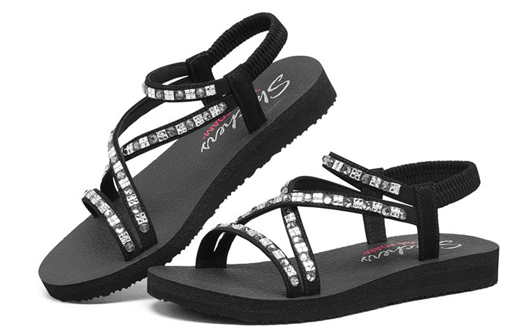 Lookbook (Women) Skechers Meditation 'Black' 119144-BLK