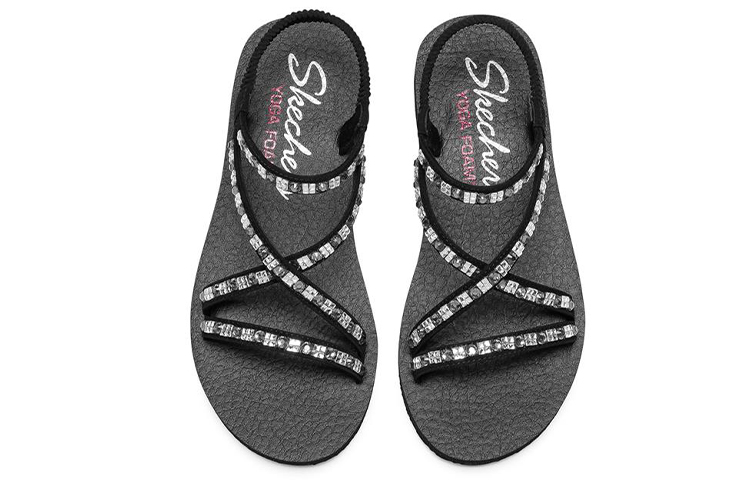 Shop (Women) Skechers Meditation 'Black' 119144-BLK