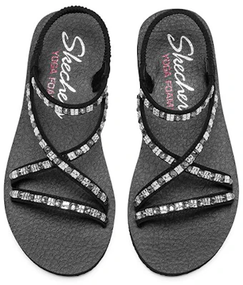 (Women) Skechers Meditation 'Black' 119144-BLK Shop (Women) Skechers Meditation 'Black' 119144-BLK