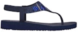 Order (W) Skechers Meditation 'Sandal Biru Fesyen Slingback' 119290-NVY
