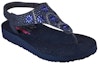 Lookbook (W) Skechers Meditation 'Sandal Biru Fesyen Slingback' 119290-NVY