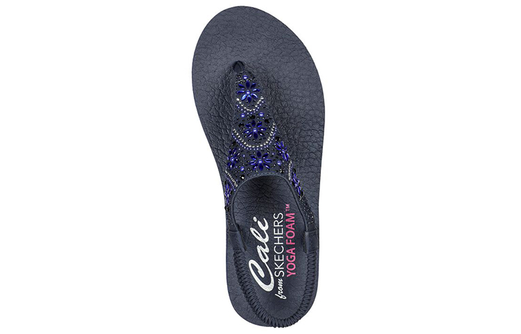 Shop (W) Skechers Meditation 'Sandalia Azul con Correa Slingback de Moda' 119290-NVY