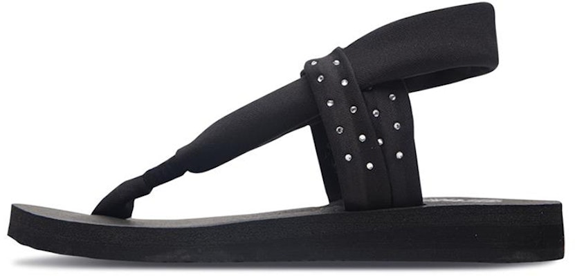 (Women) Skechers Meditation 'Fashion Strap Sandal Black' 38612-BLK Buy (Women) Skechers Meditation 'Fashion Strap Sandal Black' 38612-BLK