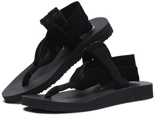 (Women) Skechers Meditation Sandal 'All Black' 31551-BBK Lookbook (Women) Skechers Meditation Sandal 'All Black' 31551-BBK