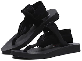 Lookbook Skechers Meditation 時尚背帶式涼鞋 女款 全黑