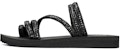 (W) Skechers Sandal Meditasi 'Rekaan Hitam' 31761-BBK