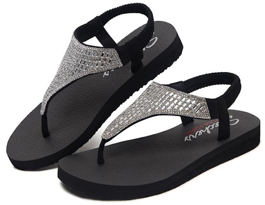(Women) Skechers Meditation Sandal 'Black Fashion Strap' 31560-BLK Lookbook (Women) Skechers Meditation Sandal 'Black Fashion Strap' 31560-BLK