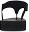 Shop (W) Skechers Sandal Meditasi 'Black Fashion Strap' 31560-BLK