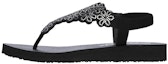 Buy (W) Skechers Sandal Meditasi 'Hitam Perak' 119138-BKSL
