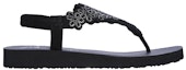 Order (W) Skechers Sandal Meditasi 'Hitam Perak' 119138-BKSL