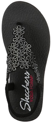 (Women) Skechers Meditation Sandal 'Black Silver' 119138-BKSL Lookbook (Women) Skechers Meditation Sandal 'Black Silver' 119138-BKSL