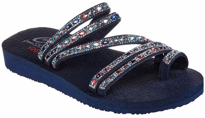 (Women) Skechers Meditation Sandal 'Blue Fashion' 119287-NVMT Lookbook (Women) Skechers Meditation Sandal 'Blue Fashion' 119287-NVMT