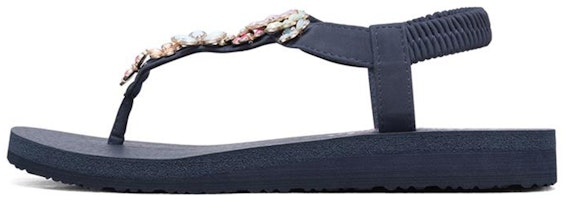 (Women) Skechers Meditation Sandal 'Blue Hue' 32922-NVMT (Women) Skechers Meditation Sandal 'Blue Hue' 32922-NVMT
