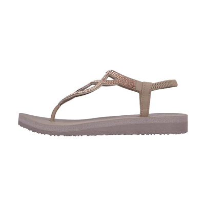 (W) Skechers Meditation Sandal 'Brown'