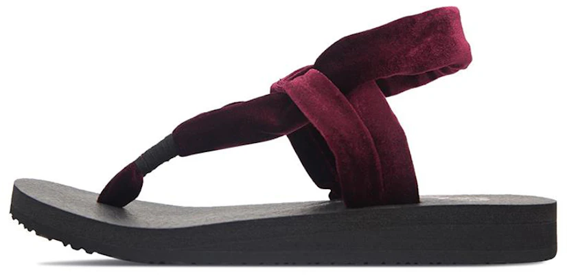 (W) Sandal Skechers Meditation 'Burgundy Fashion' 31551-WINE Buy (W) Sandal Skechers Meditation 'Burgundy Fashion' 31551-WINE